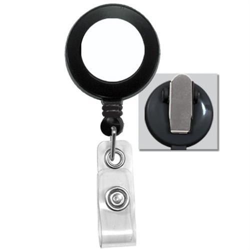 Badge Reel with Reinforced Vinyl Strap and Belt Clip (p/n 2120-300X)