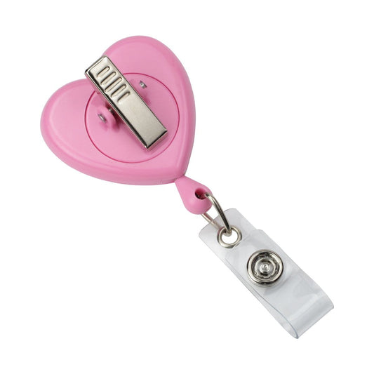  Clip-On Retractable Badge Holder - Translucent 7573-T