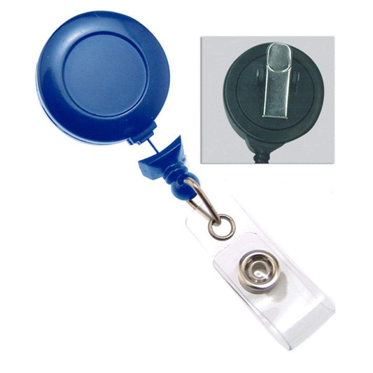 Retractable Badge Reel with Top Slot Lanyard Attachment (p/n 2120-750X)