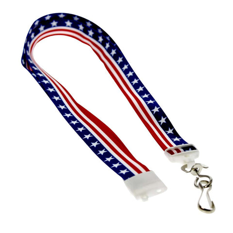 Face Mask Lanyard / Hanger with Safety Breakaway Clasp - Ear Saver with J  Hooks Adult Size