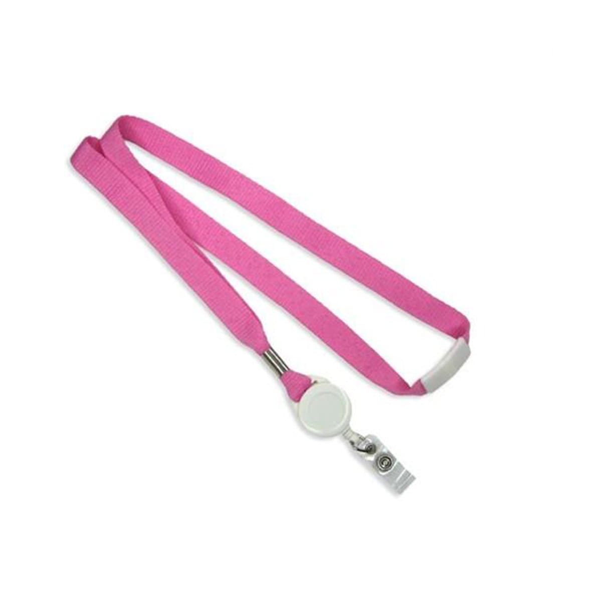 Custom Pink Breakaway Lanyard and Badge Reel Combo (2138-700P) 2138-700P