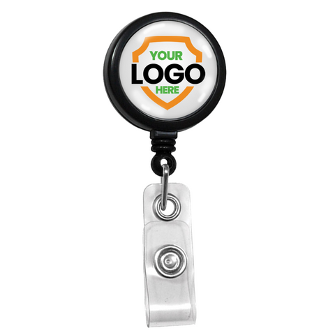 Sample - Promotional Retractable Badge Reel with Belt Clip