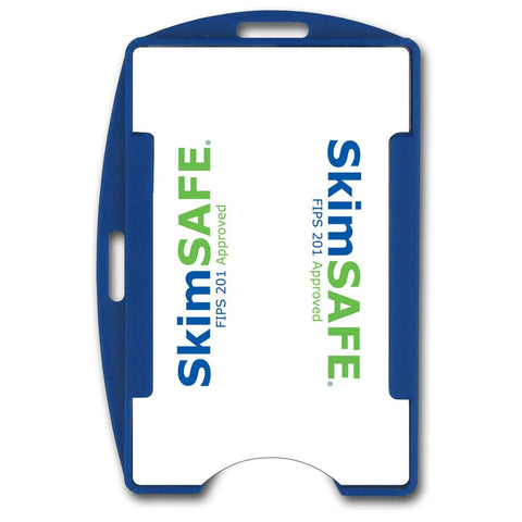 SkimSAFE FIPS 201 RFID Blocking Single Card ID Holder (P/N AH-200)