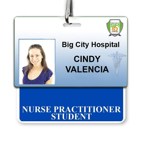 Badge Buddy Pin Holder Blank White ID Card Backer With 5 Holes Wear Behind  Vertical Name Badge Display Cute Pins for Nurse, Student -  Canada