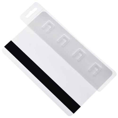 Clear Flexible Vinyl Vertical Proximity Card Holder (p/n 1840-5060)