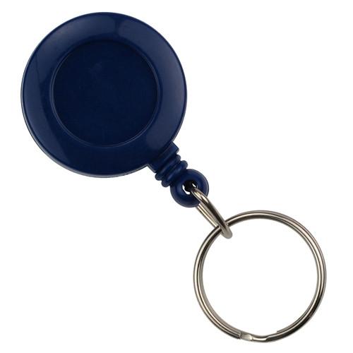 Zoro Select Badge Reel, Retractable/Clip, Blue, PK10 25DU61