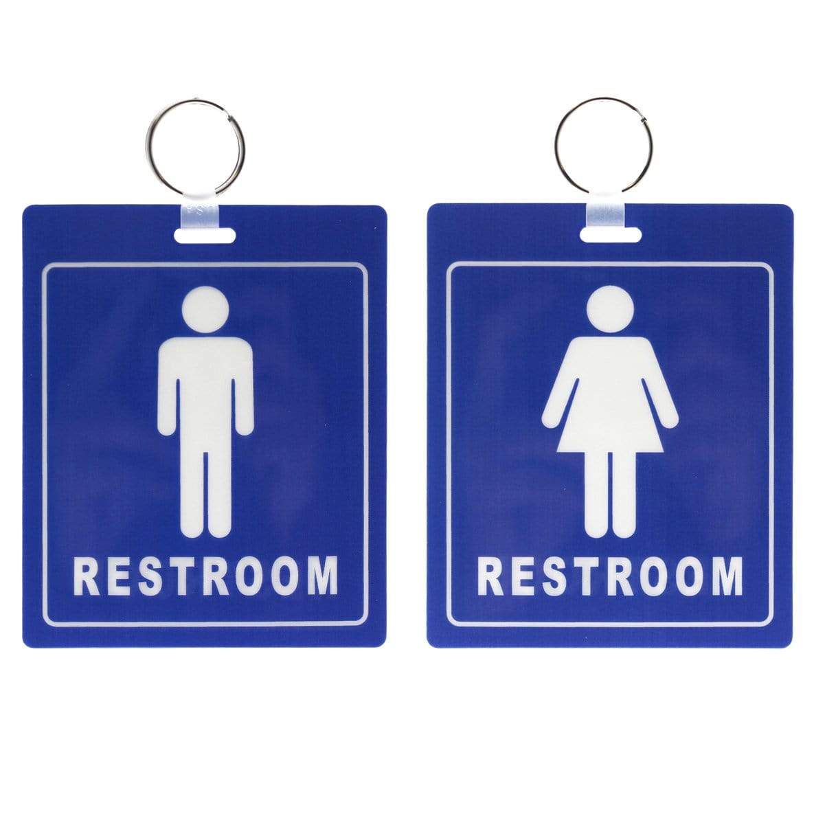 Heavy Duty Large Passes for Men and Women Restrooms with Key Holder