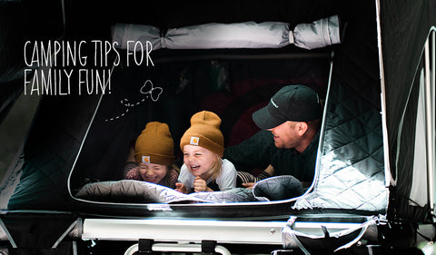camping tips for family fun with Trunki