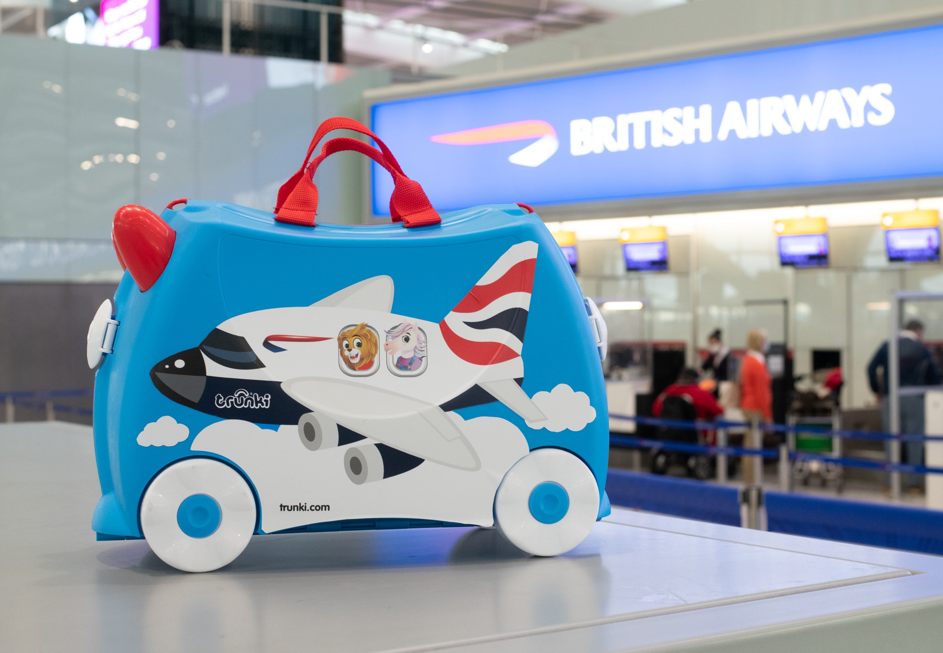 Flying with Trunki