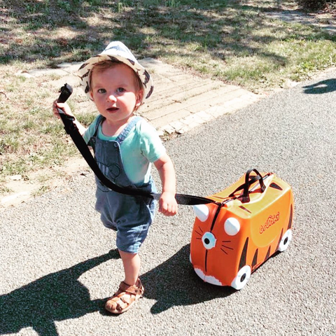 Tipu The Tiger Trunki Ride On Suitcase