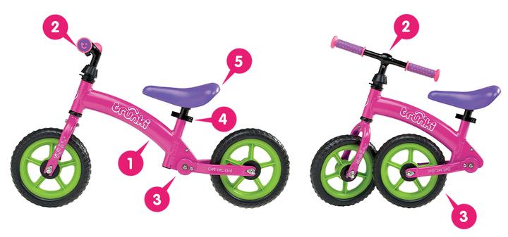 trunki folding balance bike