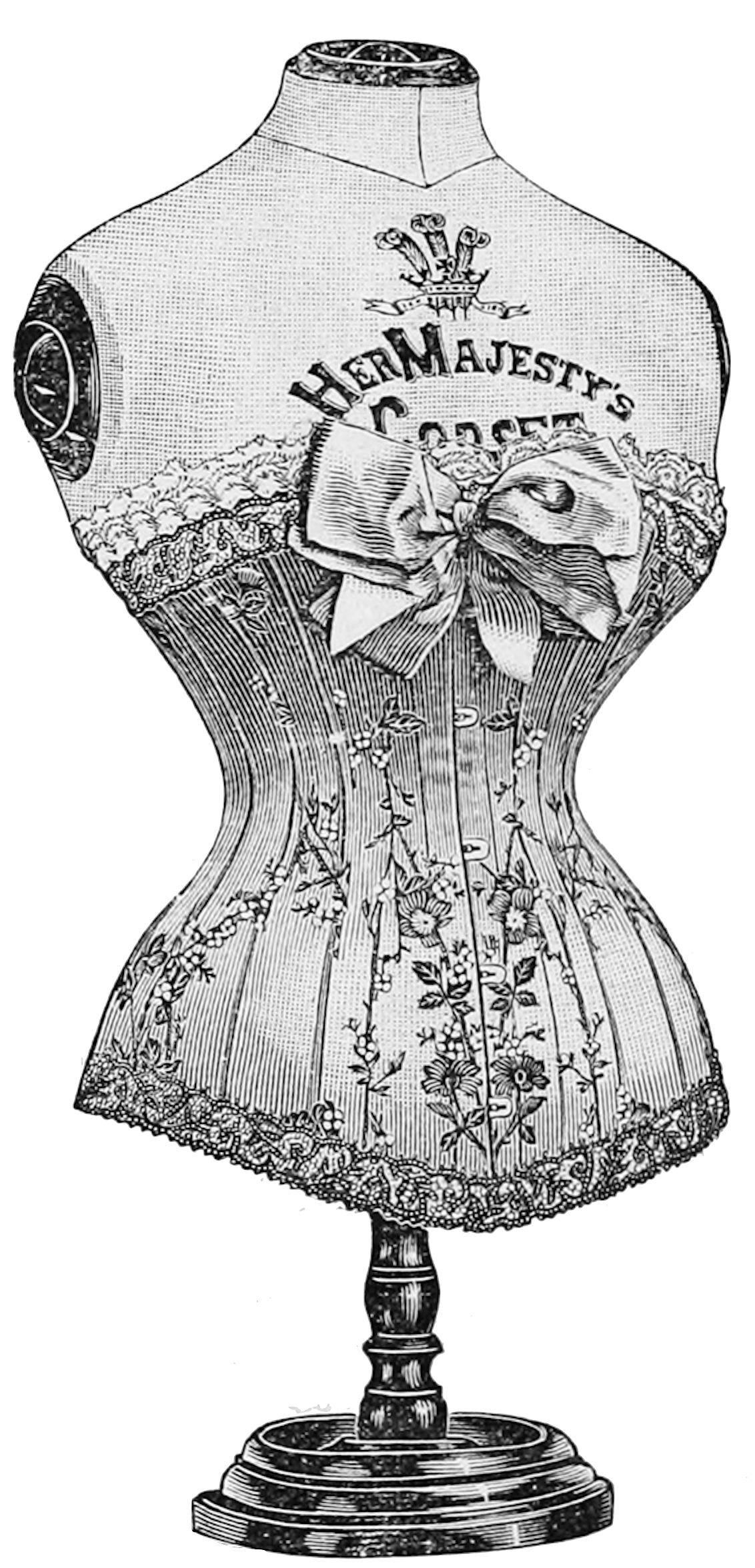 Victorian Dress Form | Moms Craft Club