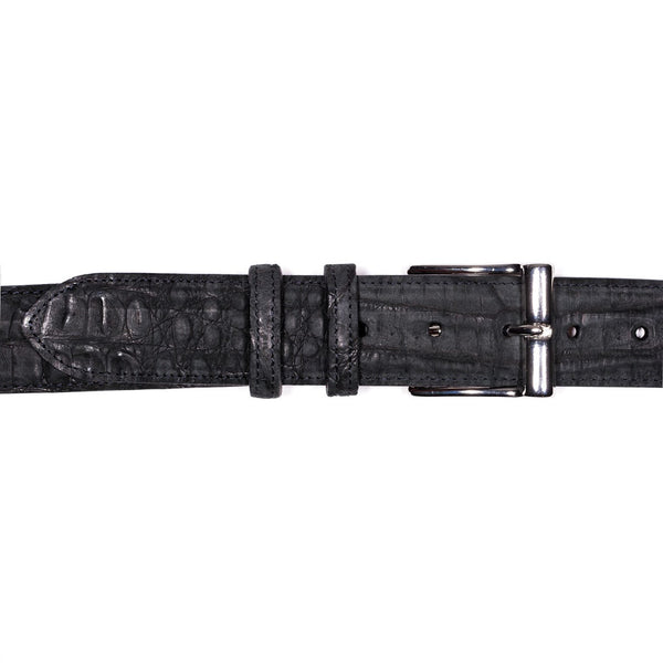 Belt in Matte Black Alligator - Heritage Boot