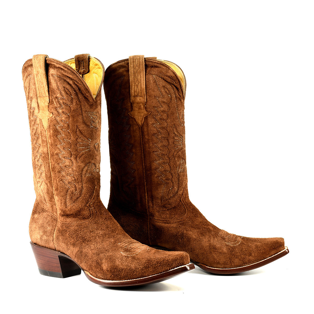 Mens Tan Suede Cowboy Boots 2023