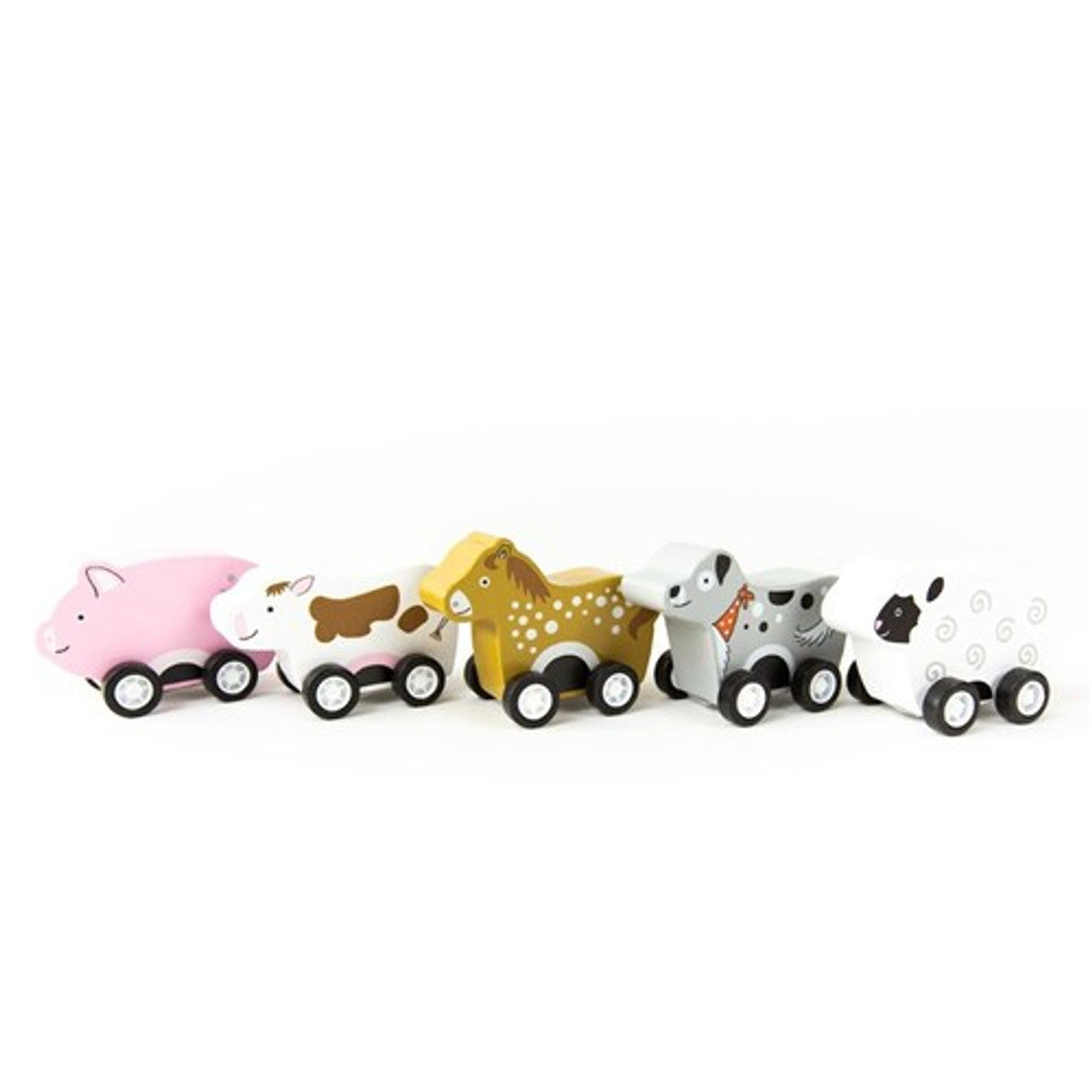 Pull Back Barnyard Animals