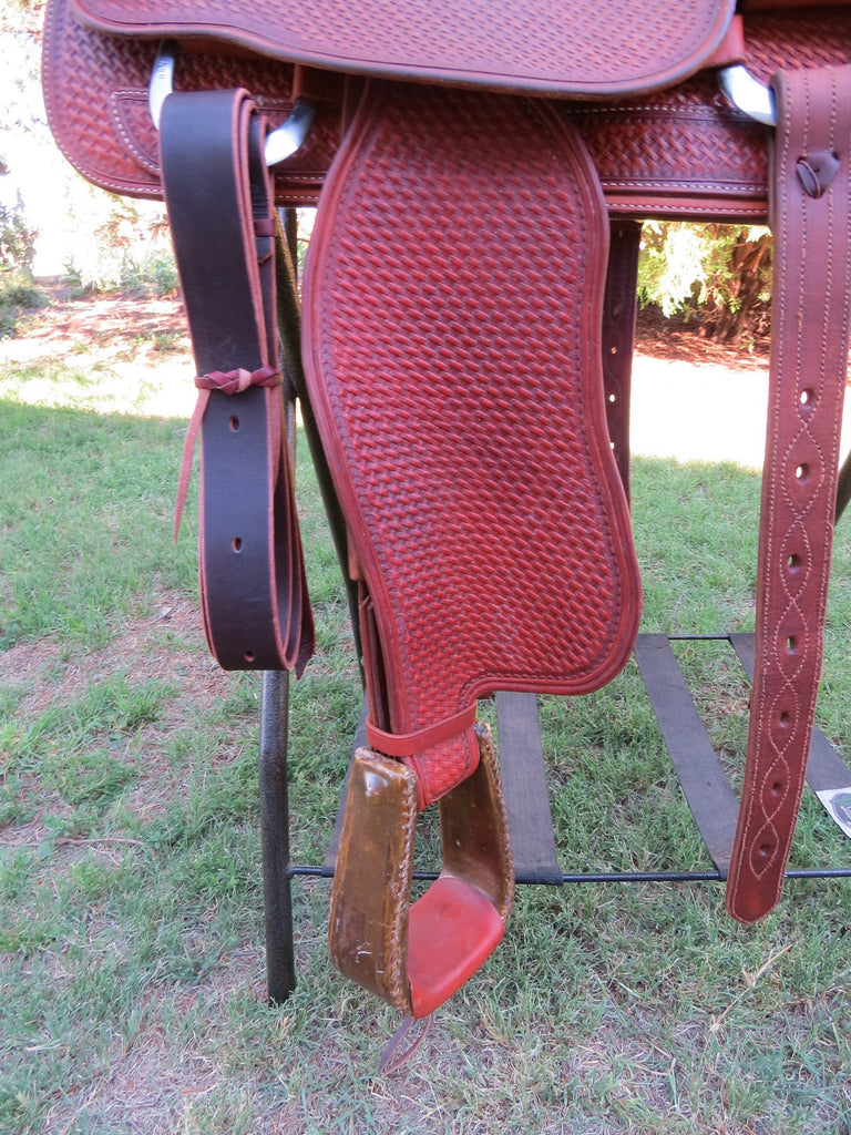 86 Handmade Jr Henry Jr Cowboy Saddle 15 With Roy Robinson Hardwa Must Fish Western Tackle