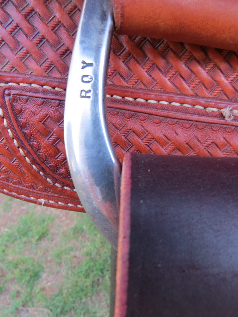 86 Handmade Jr Henry Jr Cowboy Saddle 15 With Roy Robinson Hardwa Must Fish Western Tackle