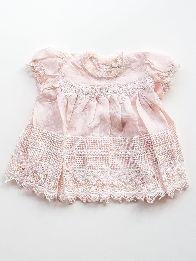 Heirloom Silk Baby Dress – Miss Rose Sister Violet