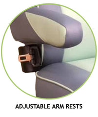 adjustable arm rests