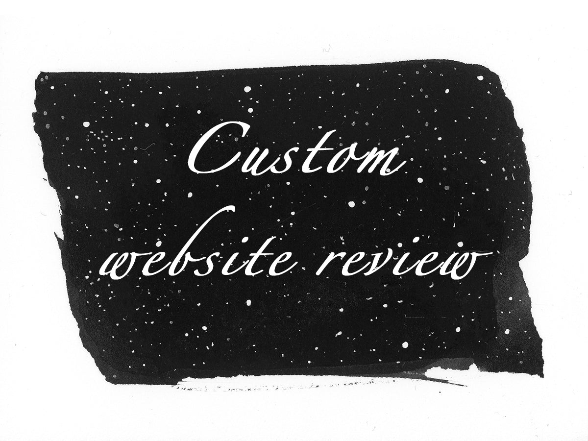custom website review