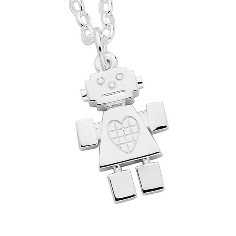 Karen Walker Robot Girl Pendant 