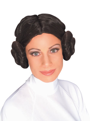 Buy Princess Leia Brown Bun Wig for Adults - Disney Star Wars from Costume Super Centre AU