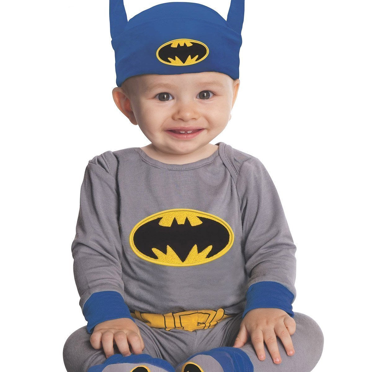 Batman Onesie Costume for Babies - Warner Bros Batman: Brave and Bold —  Costume Super Centre