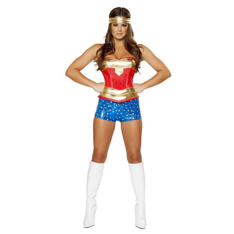  Secret Wishes Wonder Woman Movie - Wonder Woman Adult Costume :  Clothing, Shoes & Jewelry