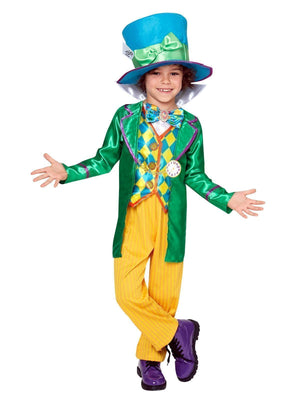 Alice in Wonderland - Boys Mad Hatter Deluxe Child Costume | Costume Super Centre AU