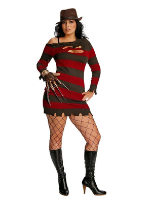 Miss Freddy Kruger Plus Size Costume | Costume Super Centre AU