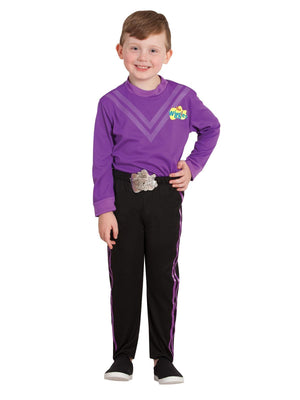 The Wiggles - Purple Lachy Wiggle Deluxe Child Costume | Costume Super Centre AU