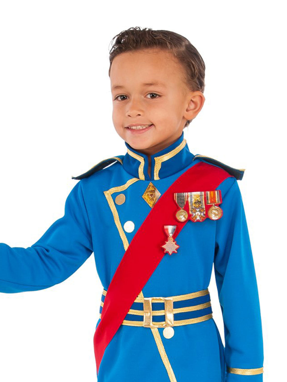 Royal Blue Prince Coat- Shameel Khan