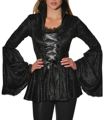 Soul Crushed Velvet Adult Top | Costume Super Centre AU