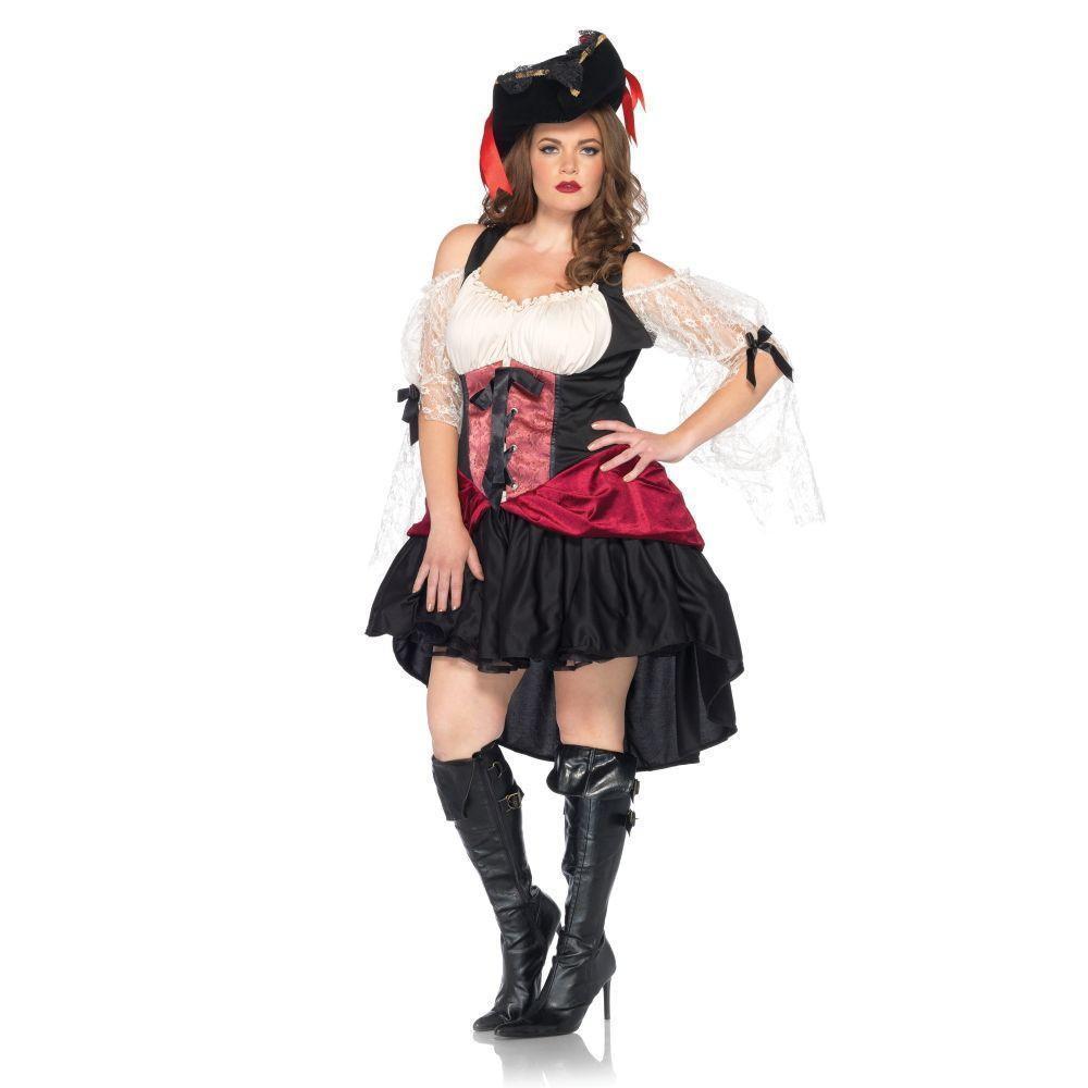 Bevæger sig Interaktion tirsdag Wicked Wench Plus Size Pirate Costume for Adults | Costume Super Centre