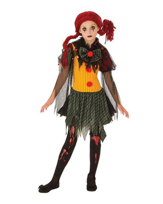 Buy Zombie Clown Child Costume from Costume Super Centre AU
