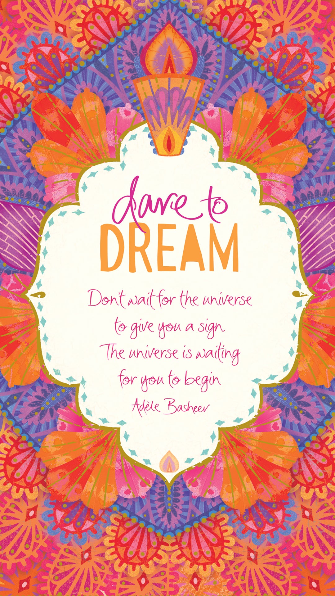 Dare to Dream quote from inspirational icon Adèle Basheer and Intrinsic