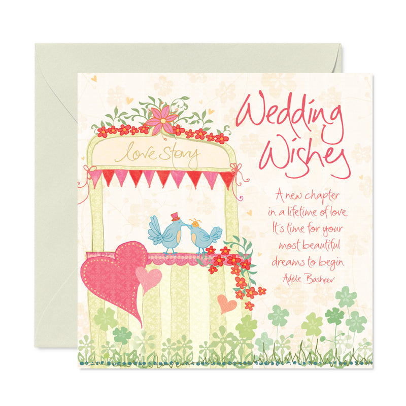 Wedding Wishes Greeting Card - Intrinsic
