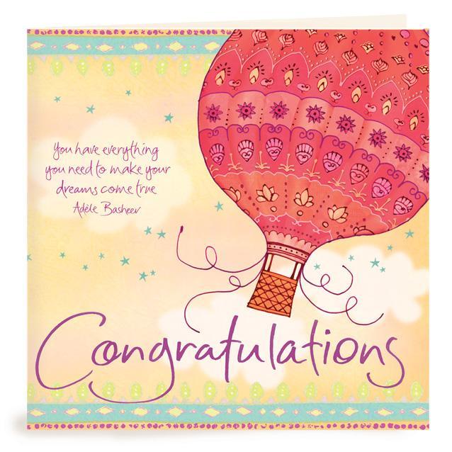 Congratulations Greeting Card – Intrinsic