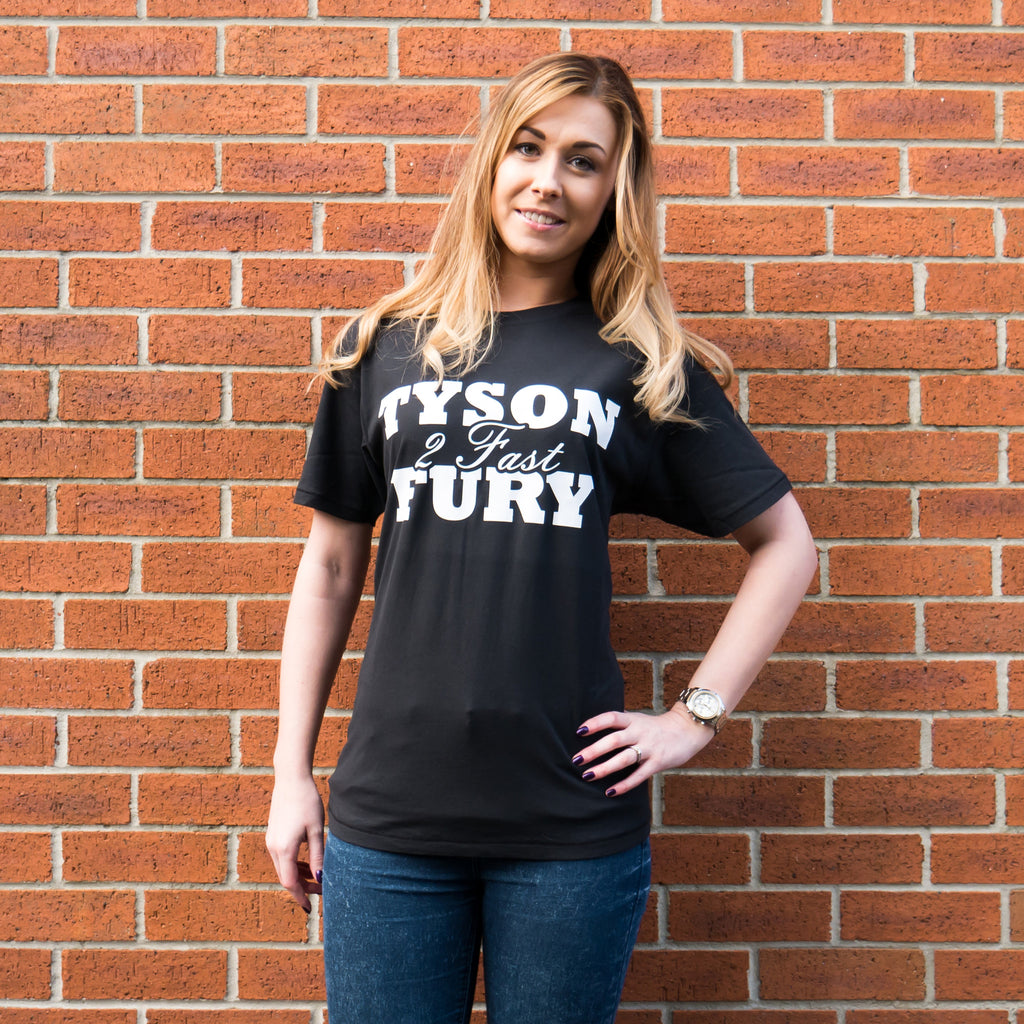 TFTEE1B - Black Tyson 2 Fast Fury T-Shirt – Tyson Fury Shop