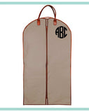 Men&#39;s Garment Bag - Suit Bag - Groomsmen gift – Make It Mine Monogramming