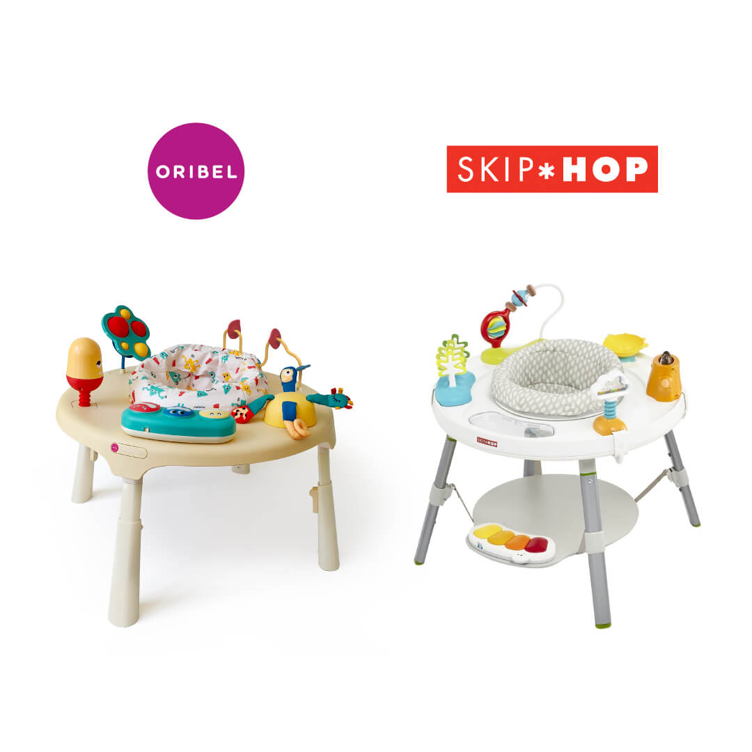 mozaïek kasteel Verzamelen Skip Hop Explore and More vs Oribel Portaplay Activity Center for baby