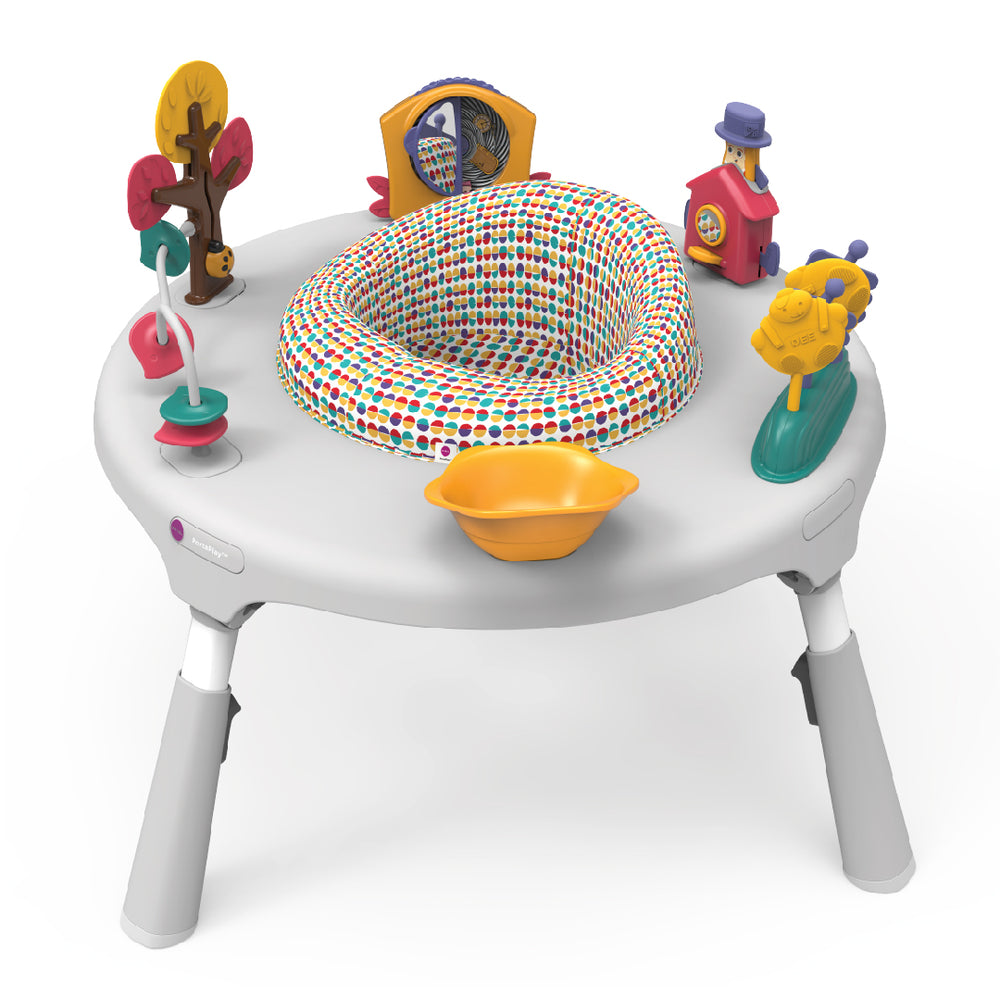 baby chair with activity table