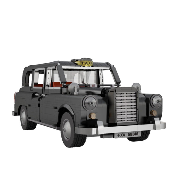 London Taxi brick model kit - CADA C62004W - 1871 bricks