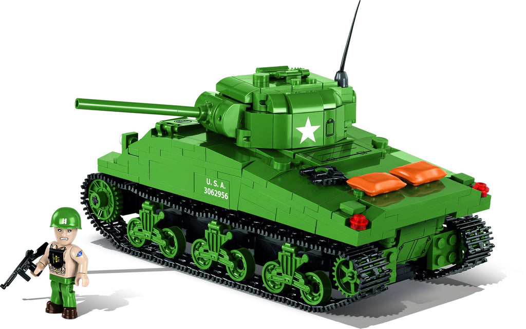 sherman tank lego