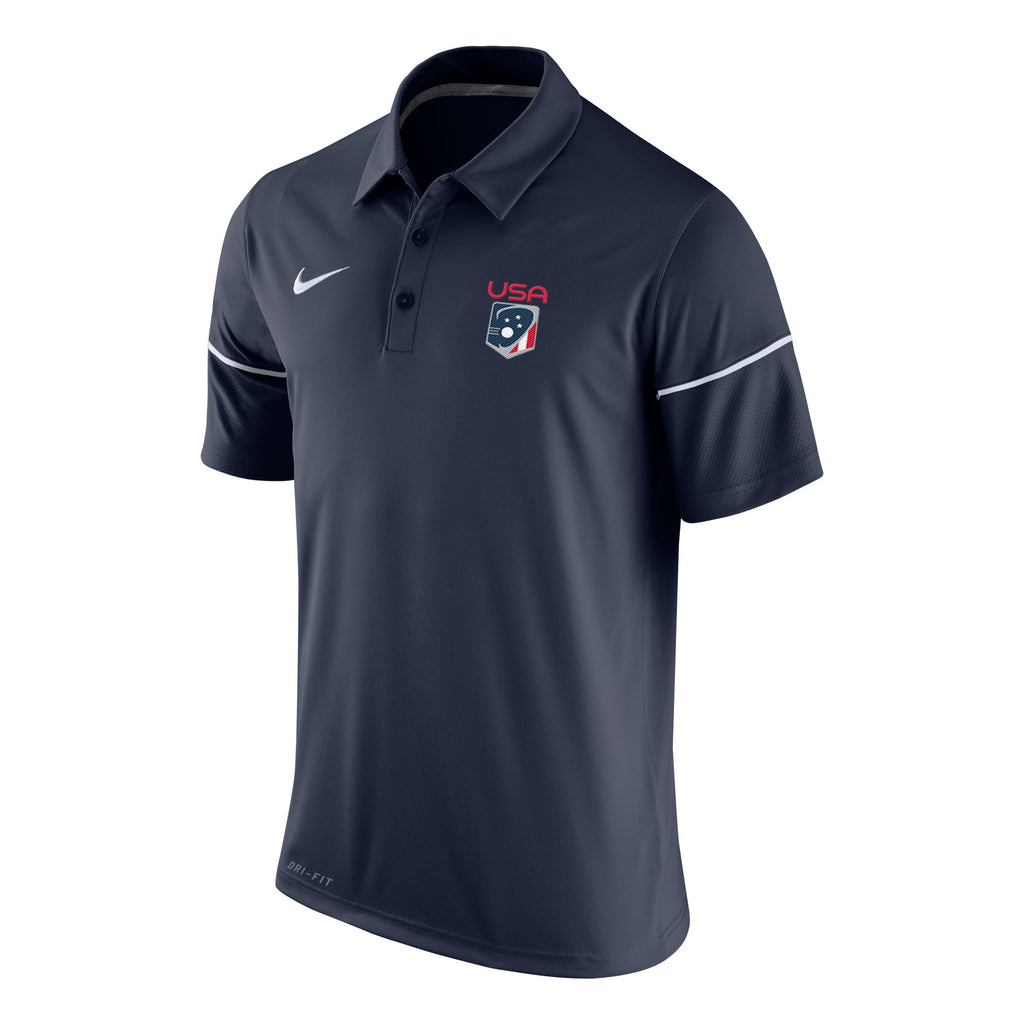 Men's Team USA Nike Team Issue Polo – USA Lacrosse Shop