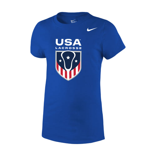 Women's Team USA Nike Dri-Fit Legend SS Tee – USA Lacrosse Shop