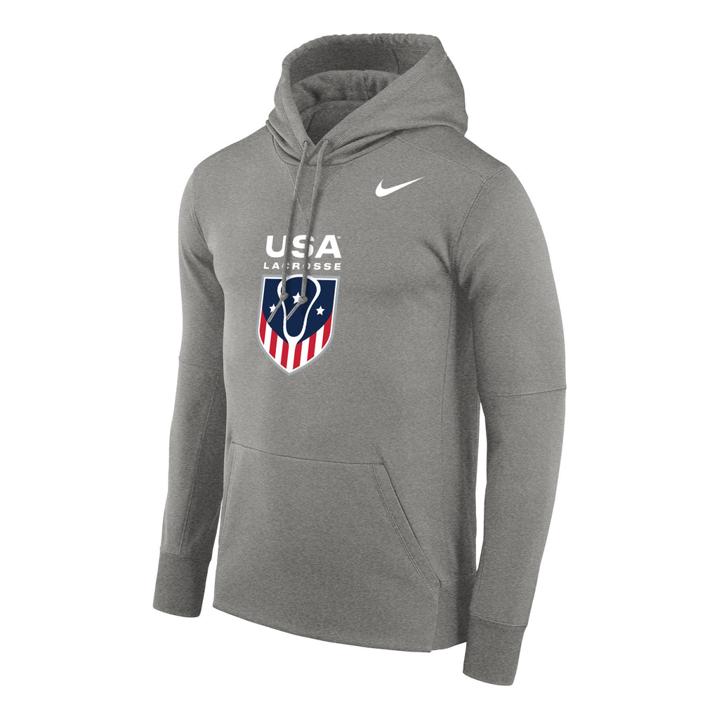 Adult's USA Lacrosse Nike Therma Hoodie – USA Lacrosse Shop