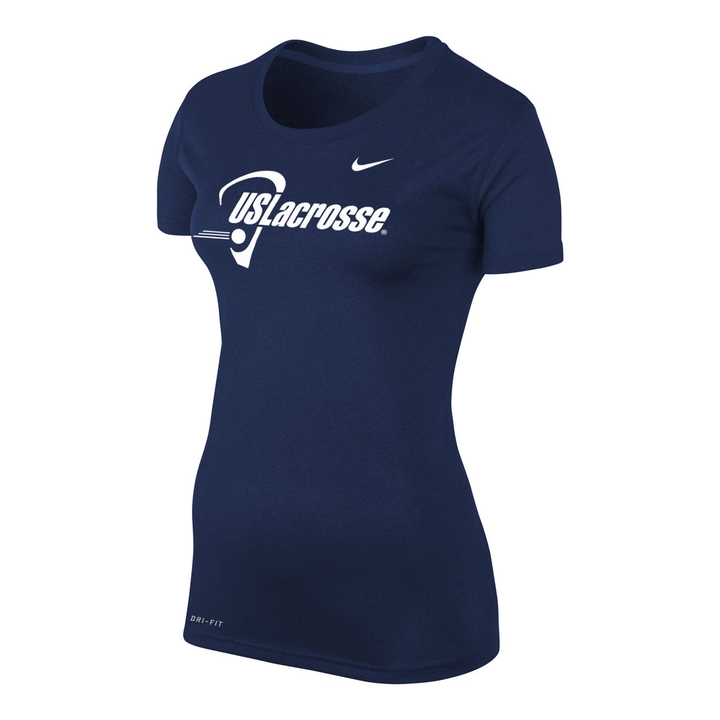 Women's US Lacrosse Nike Dri-Fit Legend SS T-shirt – USA Lacrosse Shop