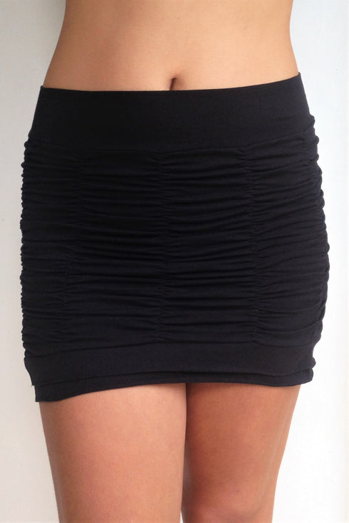Onyx Ruffle Skirt by Lotus Tribe Clothing