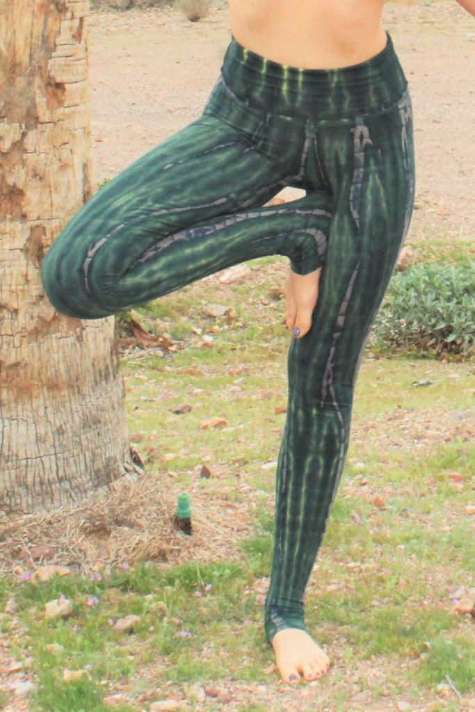 tie dye yoga leggings